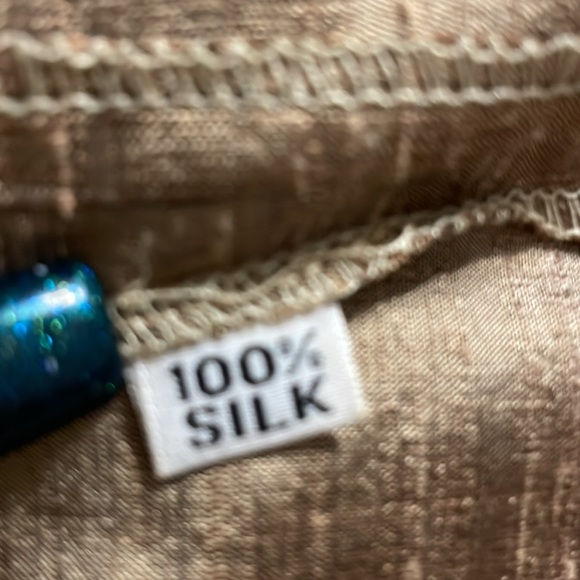 24 The Twenty-Four Collection Vintage 100%Silk Size Small - Picture 9 of 10
